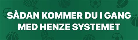 Henze Systemet: Sådan vinder du op til 1 million kroner!.